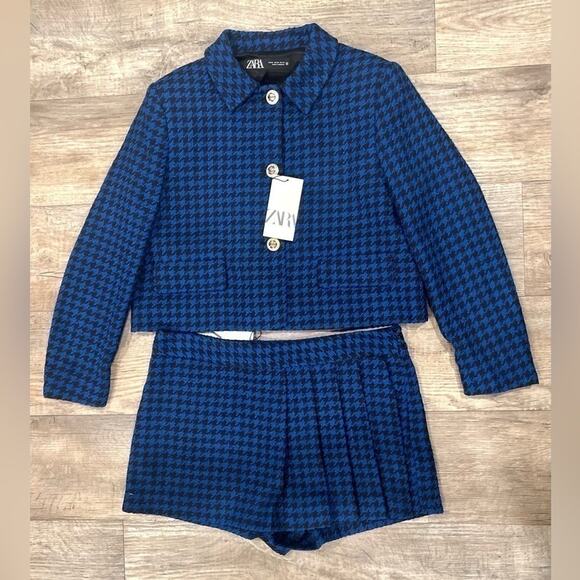 ZARA BLOGGER FAVE!!! Co-Ord Set Blazer and Pleated Skort NWT LAST ONE!!! - Picture 15 of 16